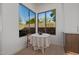 Cozy breakfast nook featuring lots of natural light at 7152 E Night Glow Cir, Scottsdale, AZ 85266