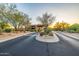 Scenic entrance showcasing the community's landscaping and architecture at 7152 E Night Glow Cir, Scottsdale, AZ 85266