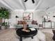 Cozy living room with stylish decor, a horse painting, and neutral color palette at 1 W Canterbury Ln, Phoenix, AZ 85023