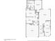 Detailed floorplan of the house, showcasing layout of rooms including kitchen, bedrooms, and living area at 11550 W Mule Deer Ct, Surprise, AZ 85378