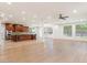 Open floor plan featuring tile flooring, a kitchen and expansive living space at 1216 E Rocky Slope Dr, Phoenix, AZ 85048