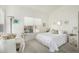 Bright bedroom with plush carpeting, a large window, and coordinated decor creating a cozy and tranquil retreat at 19546 N 53Rd Ave, Glendale, AZ 85308