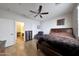 Comfortable bedroom showcasing stylish furnishings and neutral tones at 20545 W Terrace Ln, Buckeye, AZ 85396