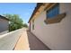 The exterior of a long and spacious patio at 20545 W Terrace Ln, Buckeye, AZ 85396