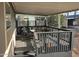 Cozy covered patio with comfortable seating, perfect for outdoor dining and relaxation in a private setting at 2121 N Center St # 131, Mesa, AZ 85201