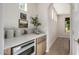Charming kitchen counter with marble countertops, stainless steel appliances, and stylish decor at 2743 E Virginia St, Gilbert, AZ 85296