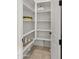Walk-in pantry with open shelving at 4341 E Evelyn St, Gilbert, AZ 85295