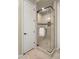 Modern shower with a glass enclosure, tiled walls, and a neutral color palette for a spa-like experience at 4341 E Evelyn St, Gilbert, AZ 85295
