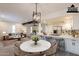 Bright living room with open floor plan into kitchen and modern furnishings at 6544 N 7Th Ave # 14, Phoenix, AZ 85013