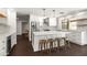 Bright, updated kitchen featuring a center island with seating and modern stainless appliances at 8007 E Del Tesoro Dr, Scottsdale, AZ 85258