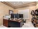 Comfortable office space featuring neutral walls and an abundance of natural light at 8324 E Cactus Wren Rd, Scottsdale, AZ 85250