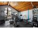 Well equipped fitness area with several machines, natural light and high ceiling at 10115 E Mountain View Rd # 2061, Scottsdale, AZ 85258