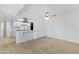 Bright, updated kitchen open to the dining area with hardwood floors and modern finishes at 1631 E Newport Dr, Tempe, AZ 85282