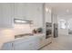 Modern kitchen featuring stainless steel appliances, marble countertops, and custom cabinetry at 16425 S 34Th St, Phoenix, AZ 85048