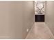 Hallway featuring neutral colors, and decorative accents at 1643 N 144Th Dr, Goodyear, AZ 85395