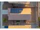 Top-down view of a home with a solar panel system and well-kept yard at 18344 W Getty Dr, Goodyear, AZ 85338
