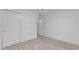 The bedroom features bright walls, closet and stylish wood-look tile flooring at 1917 E Karen Dr, Phoenix, AZ 85022