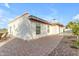 The exterior of the home features a private brick patio at 1917 E Karen Dr, Phoenix, AZ 85022