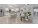 Open kitchen with kitchen island and stainless steel appliances at 1917 E Karen Dr, Phoenix, AZ 85022