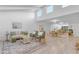Bright and airy living room featuring ample seating, modern decor, and natural light at 1917 E Karen Dr, Phoenix, AZ 85022