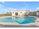 Inviting backyard pool with diving board and mountain views for ultimate relaxation at 1917 E Karen Dr, Phoenix, AZ 85022