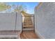 Landscaped stairway with handrail leading up hillside at 1917 E Karen Dr, Phoenix, AZ 85022