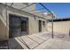 Enclosed backyard with a covered patio area perfect for outdoor entertaining at 2223 E Catalina Dr, Phoenix, AZ 85016