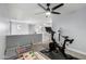 Hallway featuring an exercise bike, indoor play structure, and plush carpeting at 25210 N 40Th Ave, Phoenix, AZ 85083