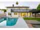 This backyard features a pool and beautiful patio for entertaining at 2552 S Playa --, Mesa, AZ 85202
