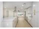 Contemporary kitchen with marble counters and stainless appliances at 2608 W Aster Dr, Phoenix, AZ 85029
