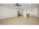 Spacious living room with open kitchen concept at 2608 W Aster Dr, Phoenix, AZ 85029