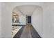 Covered entryway with textured walls leading to front door at 3021 E Harmony Cir, Mesa, AZ 85204