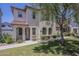 Charming two-story townhome with desert landscaping, arched entryways and tile roof at 3451 S Wren Dr, Gilbert, AZ 85297