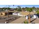 Expansive aerial view of home showcasing the well-maintained yard and neighborhood at 421 N Evergreen St, Chandler, AZ 85225