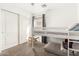 Cozy bedroom featuring a bunk bed, sliding closet doors, and carpeted floors at 4251 E Sundance Ave, Gilbert, AZ 85297