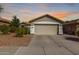 Charming single-story home with a two-car garage and well-maintained landscaping at 4251 E Sundance Ave, Gilbert, AZ 85297