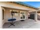 Comfortable covered patio for relaxing and enjoying the outdoor living space at 4251 E Sundance Ave, Gilbert, AZ 85297