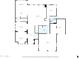Main floor plan featuring kitchen, living room, dining room, office, laundry and garage at 5542 W Big Oak St, Phoenix, AZ 85083