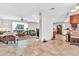 Bright and spacious living room with tile flooring and ample seating at 6055 E Hannibal St, Mesa, AZ 85205