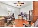 Office with tile floor features built in storage and a window at 6055 E Hannibal St, Mesa, AZ 85205