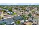 Expansive aerial view of neighborhood with tree-lined streets at 6908 E Windsor Ave, Scottsdale, AZ 85257