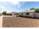 Charming single-story home featuring a low-maintenance front yard and a quaint, covered entrance at 7440 E Hubbell St, Scottsdale, AZ 85257