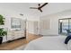 Bright primary bedroom featuring stylish dressers and neutral decor at 14401 N 60Th Pl, Scottsdale, AZ 85254
