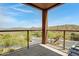 Balcony with desert view at 16364 E Ridgeline Dr, Fountain Hills, AZ 85268