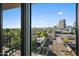 Stunning city views from the balcony of the residence, overlooking the downtown skyline at 17 W Vernon Ave # 508, Phoenix, AZ 85003