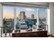 Enjoy the city views from the window with decorative vases and a horse sculpture at 17 W Vernon Ave # 508, Phoenix, AZ 85003