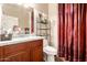 Classic bathroom with a spacious vanity and decorative accents at 17153 W Gambit Trl, Surprise, AZ 85387