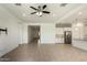 Bright, open living area with neutral paint, tile floors and recessed lighting at 24478 N 166Th Ave, Surprise, AZ 85387