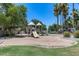 Community playground with slides and climbing structures, surrounded by green space and trees at 2941 E Darrow St, Phoenix, AZ 85042