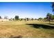 Community volleyball court on grass with covered picnic area in background at 40010 W Ganly Way, Maricopa, AZ 85138